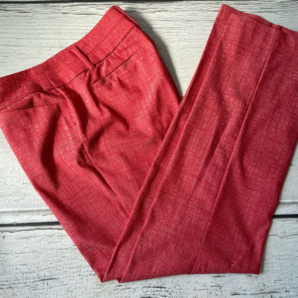 New York & Co red dress pants